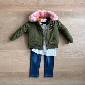 NWT Buffalo David Bitton Little Girls' 3 Piece Set Size 2T